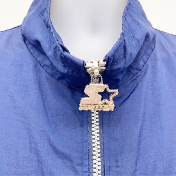 VINTAGE Starter 1999 Broncos Super Bowl 33 Windbreaker Jacket Size M/L - Picture 6 of 8